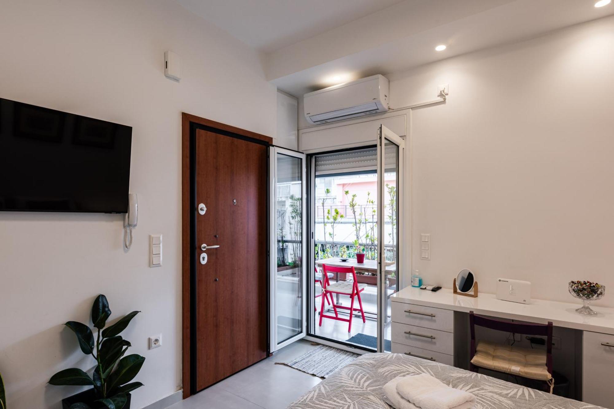 Modern Studio Apartment B Athén Kültér fotó